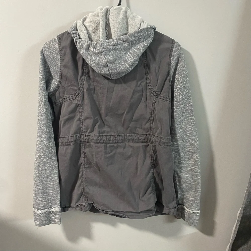 Mudd‎ Y2K  Two-Tone Hooded Jacket - Picture 4 of 6